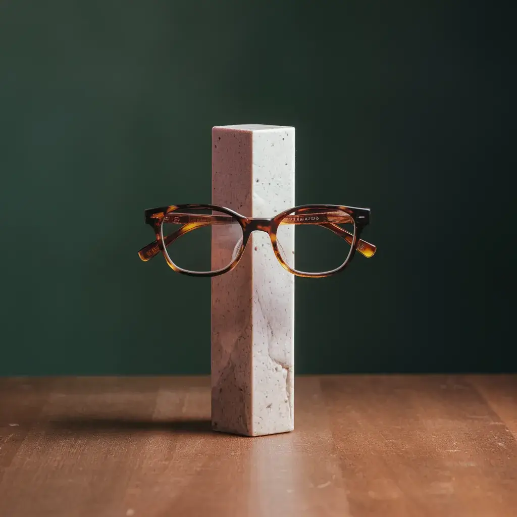 Elegant Rectangular Glasses